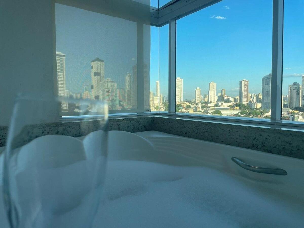 1 Qts.| 2 Hosp. | Jacuzzi Na Varanda | Linda Vista Goiânia Extérieur photo