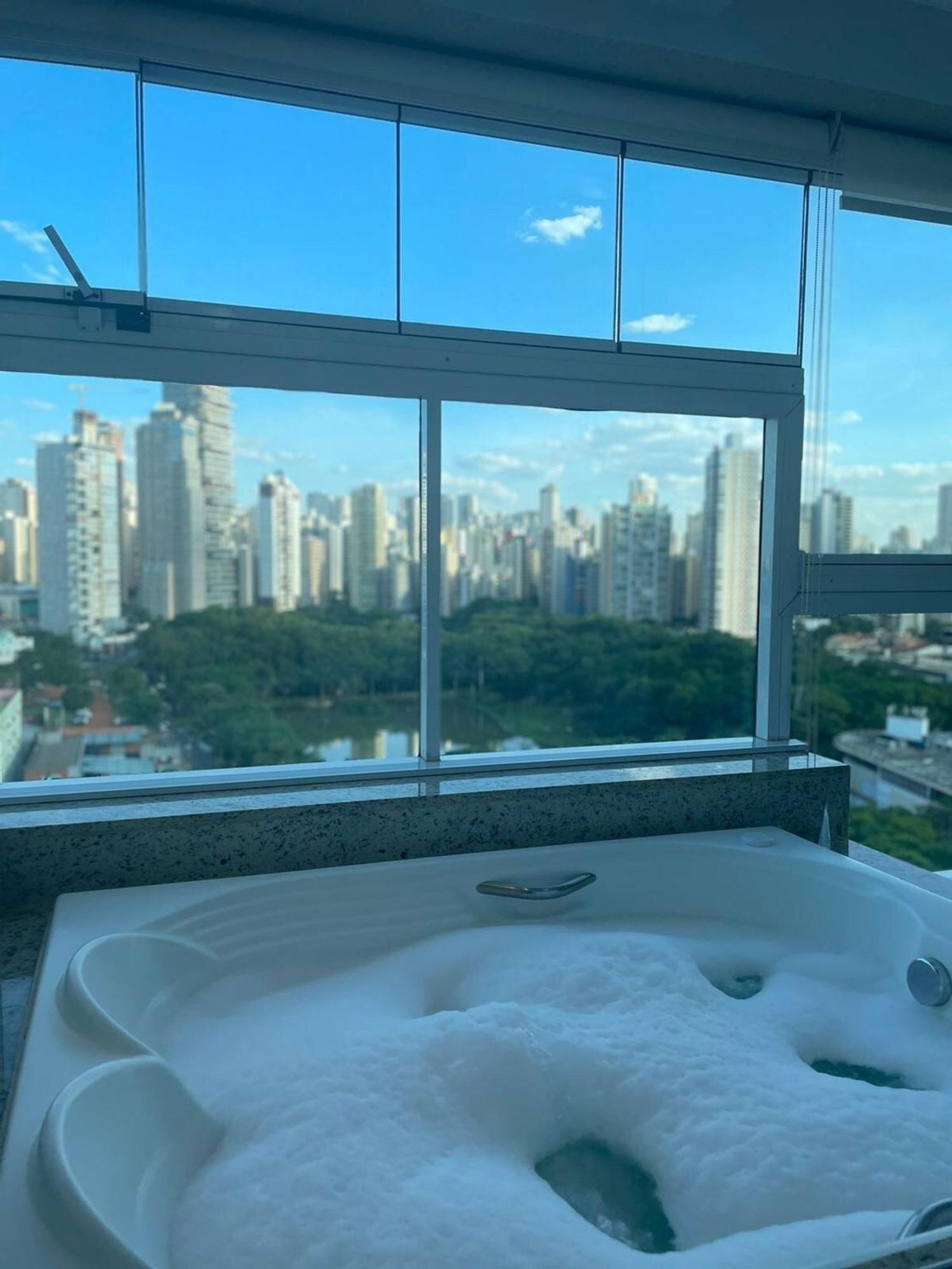 1 Qts.| 2 Hosp. | Jacuzzi Na Varanda | Linda Vista Goiânia Extérieur photo