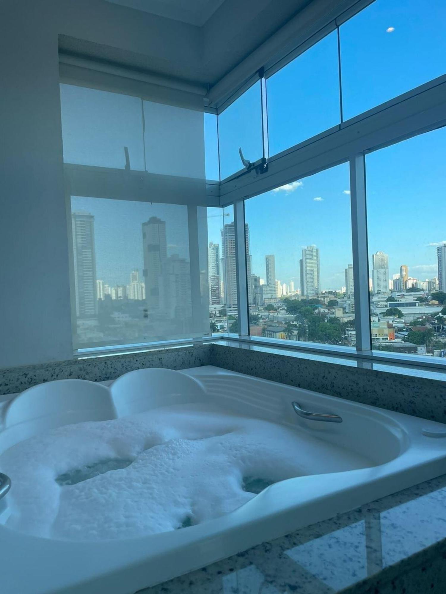 1 Qts.| 2 Hosp. | Jacuzzi Na Varanda | Linda Vista Goiânia Extérieur photo